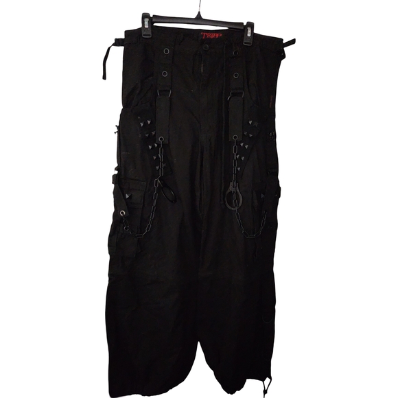 New with Tags Tripp NYC Lock Up Pants with Handcuff & Chain Accents